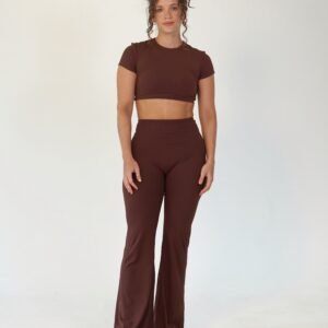 LEGGING BOTA CAMPANA CAFÉ