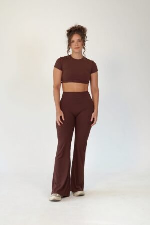 LEGGING BOTA CAMPANA CAFÉ